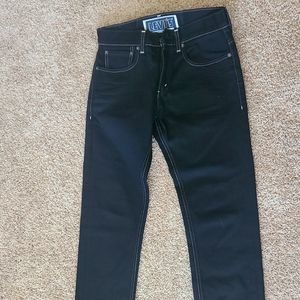 Levi's Black 511 Skinny Jeans 31x30 White details